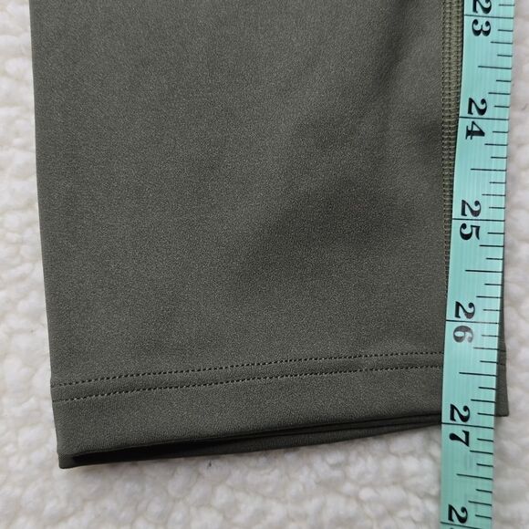 733 NWT Gymshark Everyday V Waistband Leggings Size Large Color CORE OLIVE - Picture 6 of 7